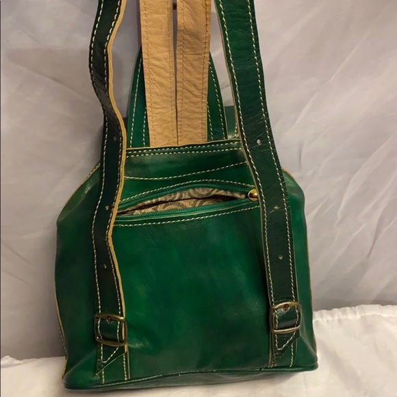 Moroccan Leather Backpack - Picture 5 of 13